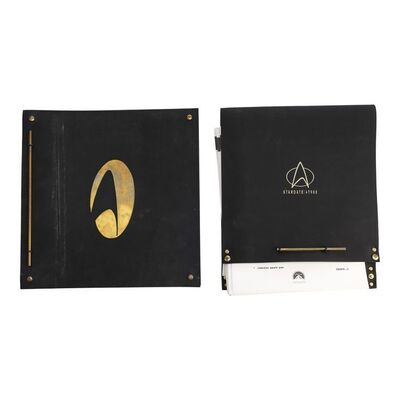 1448. Michael and Denise Okuda Collection: Series Finale Press Packet with Slides, Journey's End Booklet, and 25th Silver Anniversary Booklet ### STAR TREK: THE NEXT GENERATION (1987-1994)
