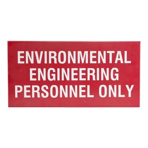 1454. Michael and Denise Okuda Collection: "Trials and Tribble-ations" Enterprise Environmental Engineering Sign ### STAR TREK: DEEP SPACE NINE (T.V. SERIES, 1996)