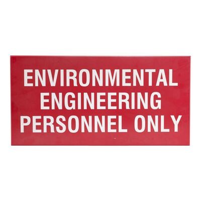 1454. Michael and Denise Okuda Collection: "Trials and Tribble-ations" Enterprise Environmental Engineering Sign ### STAR TREK: DEEP SPACE NINE (T.V. SERIES, 1996)