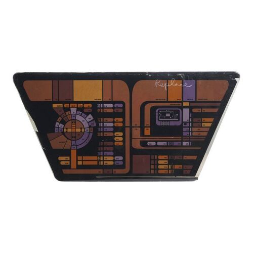 1461. Michael and Denise Okuda Collection: Runabout Navigation LCARS Panel with Cast Member Easter Eggs ### STAR TREK: DEEP SPACE NINE (1993-1999)