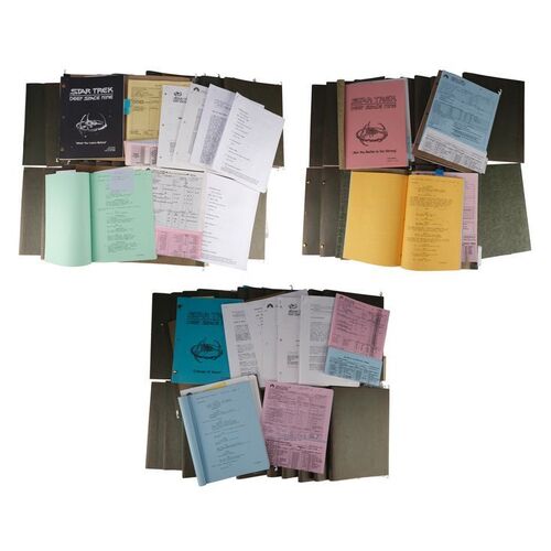 1466. Michael and Denise Okuda Collection: Comprehensive Set of Scripts ### STAR TREK: DEEP SPACE NINE (1993-1999)