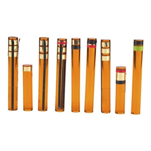 1470. Michael and Denise Okuda Collection: Set of Nine Cardassian Isolinear Rods ### STAR TREK: DEEP SPACE NINE (1993-1999)/STAR TREK: VOYAGER (1995-2001)