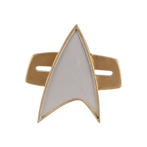 1475. Michael and Denise Okuda Collection: Starfleet Combadge ### STAR TREK: VOYAGER (1995-2001)