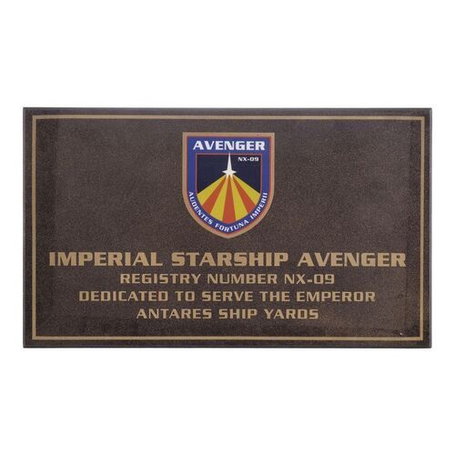 1485. Michael and Denise Okuda Collection: ISS Avenger Dedication Plaque ### STAR TREK: ENTERPRISE (2001-2005)