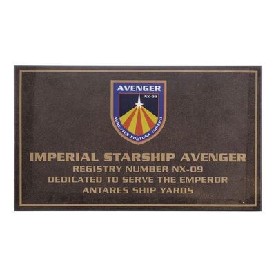 1485. Michael and Denise Okuda Collection: ISS Avenger Dedication Plaque ### STAR TREK: ENTERPRISE (2001-2005)