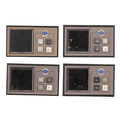 1488. Michael and Denise Okuda Collection: Set of Four Enterprise NX-01 Intercom Panels ### STAR TREK: ENTERPRISE (2001-2005)