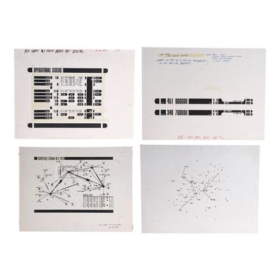 1515. Michael and Denise Okuda Collection: Set of Four Annotated Computer Paste-Ups ### STAR TREK: THE NEXT GENERATION (1987-1994)
