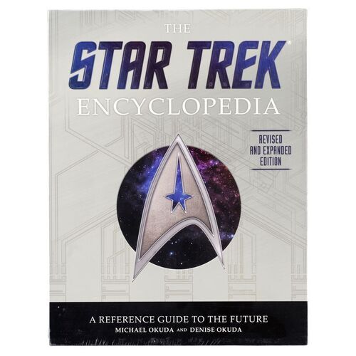 1516. Michael and Denise Okuda Collection:Sealed Star Trek Encyclopedia Author's Proof Volume Set ### STAR TREK FRANCHISE (1966-PRESENT)