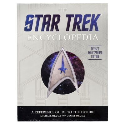 1516. Michael and Denise Okuda Collection:Sealed Star Trek Encyclopedia Author's Proof Volume Set ### STAR TREK FRANCHISE (1966-PRESENT)
