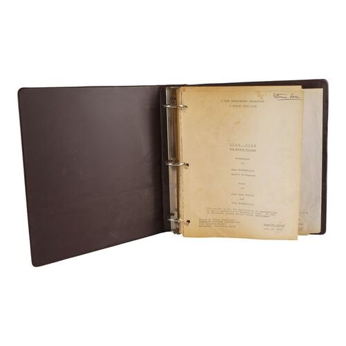 1530. Shooting Script Binder ### STAR TREK: THE MOTION PICTURE (1979)