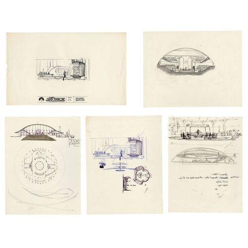 1538. Set of 10 Hand-Drawn Ralph McQuarrie Federation Council Concept Artworks ### STAR TREK IV: THE VOYAGE HOME (1986)