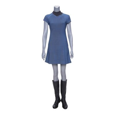 1558. Female Starfleet Science Uniform Costume ### STAR TREK (2009)