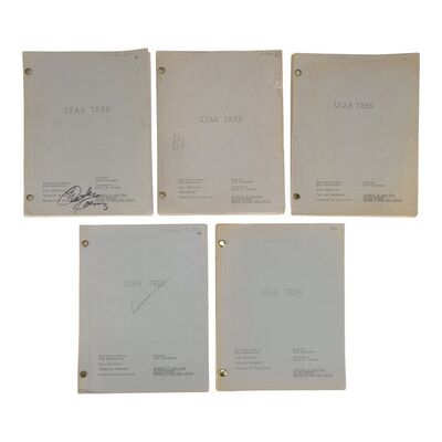 1569. Set of Five Season 3 Scripts ### STAR TREK: THE ORIGINAL SERIES (1966-1969)