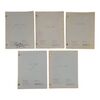 1569. Set of Five Season 3 Scripts ### STAR TREK: THE ORIGINAL SERIES (1966-1969)