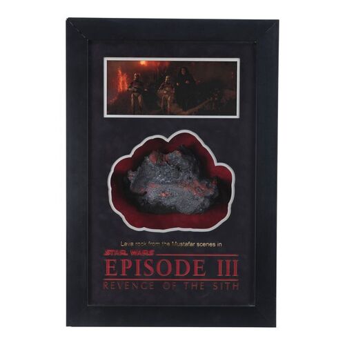 1652. Mustafar Rock in Framed Display ### STAR WARS: REVENGE OF THE SITH (2005)