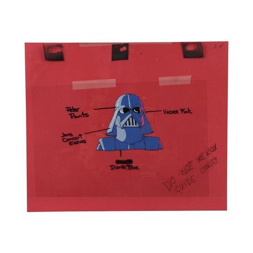 1675. Hand-Painted Darth Vader Model Animation Cel ### THE STAR WARS HOLIDAY SPECIAL (1978)