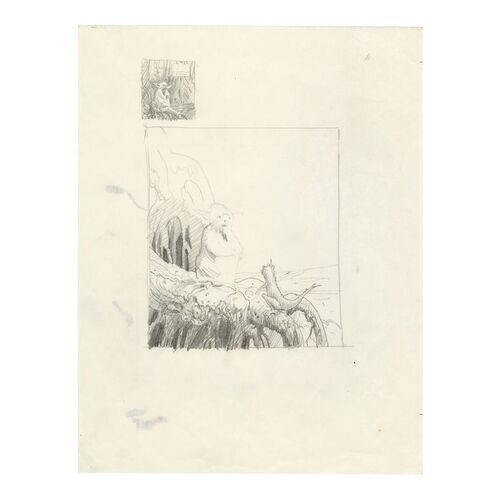 1682. Hand-Drawn Ralph McQuarrie Prelim Art for The Empire Strikes Back Radio Broadcast Poster ### STAR WARS: THE EMPIRE STRIKES BACK (1980)