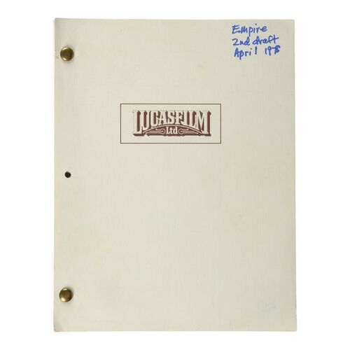 1689. Bound Lucasfilm Research Library Second Draft Script ### STAR WARS: THE EMPIRE STRIKES BACK (1980)