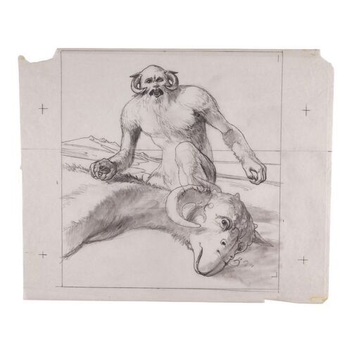1706. Hand-Drawn Ralph McQuarrie "Hoth - Wampa Ice Creature" Illustration ### THE ILLUSTRATED STAR WARS UNIVERSE (1995)