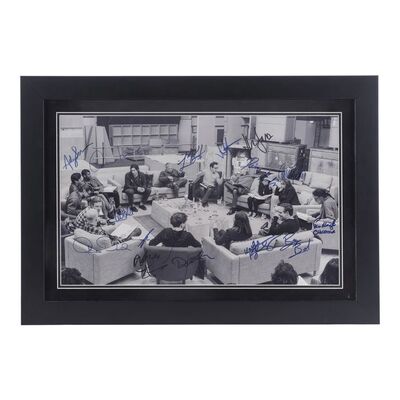 1713. Framed Key Cast and Crew-Autographed Table Read Photo ### STAR WARS: THE FORCE AWAKENS (2015)