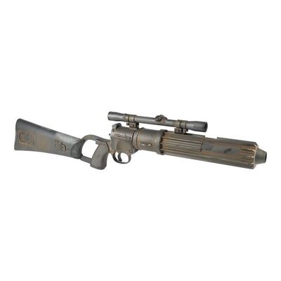 1736. Master Replicas Boba Fett Blaster with Jeremy Bulloch-Autographed Plaque ### STAR WARS: RETURN OF THE JEDI (1983)