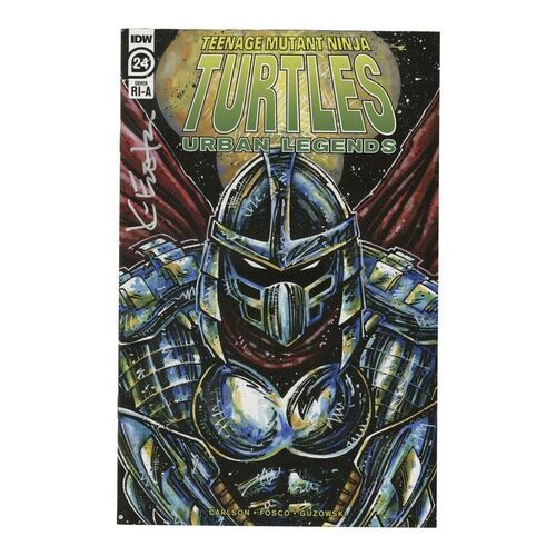 1785. Kevin Eastman-Autographed Comic Book with Hand-Drawn Cover Art ### TEENAGE MUTANT NINJA TURTLES URBAN LEGENDS #24 (2020)