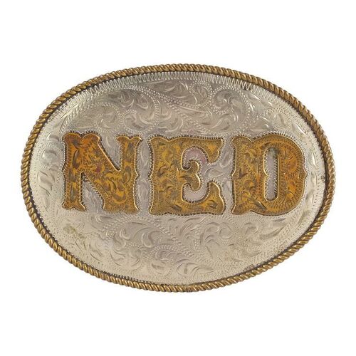 1813. Ned Nederlander's (Martin Short) Three Amigos Belt Buckle ### !THREE AMIGOS! (1986)