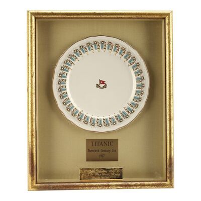 1821. White Star Line Dinner Plate Display ### TITANIC (1997)