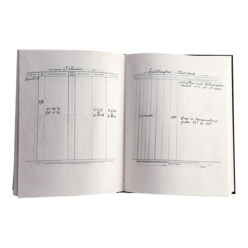 1824. Deck Log Book ### TITANIC (1997)