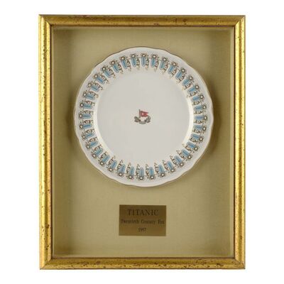 1825. White Star Line Dinner Plate Display ### TITANIC (1997)