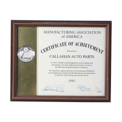 1839. Certificate of Achievement ### TOMMY BOY (1995)