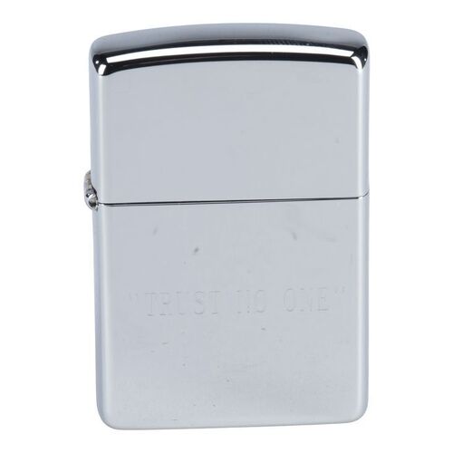1911. Cigarette Smoking Man's (William B. Davis) Production-Made "Trust No One" Lighter ### THE X-FILES (1993 - 2002)