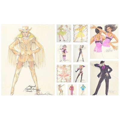 1919. 82 Hand-Illustrated Bobbie Mannix Costume Designs ### XANADU (1980)