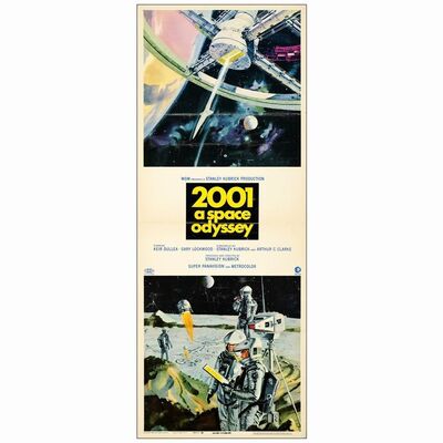 5. Insert (14" x 36"); Fine+ Folded ### 2001: A SPACE ODYSSEY (1968)