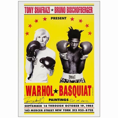 19. Window Card (19" x 27") Signed by Tony Shafrazi; Near Mint Rolled ### ANDY WARHOL (1985)