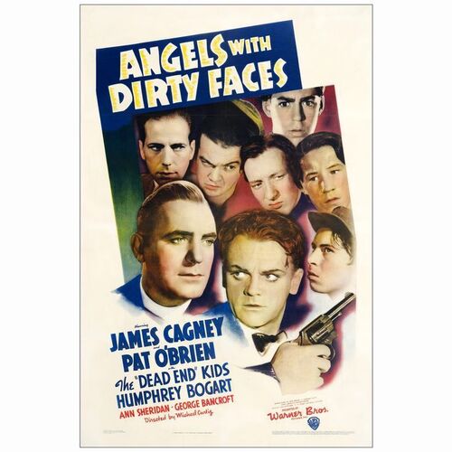 20. One Sheet (27" x 41"); Very Fine- on Linen ### ANGELS WITH DIRTY FACES (1938)