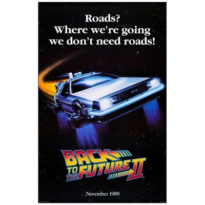 26. Commercial Poster (25" x 38.75"); Wallen Green Direct Marketing; Very Fine- Rolled ### BACK TO THE FUTURE PART II (1989)