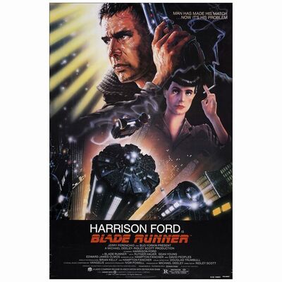 43. Full-Bleed One Sheet (27" x 41"); NSS Style; Very Fine- Rolled ### BLADE RUNNER (1982)