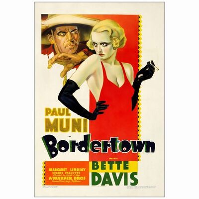 49. One Sheet (27" x 41"); Fine- on Linen ### BORDERTOWN (1935)