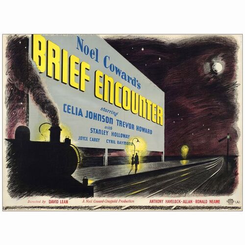 60. British Quad (30" x 40"); Country-of-Origin; Very Fine on Linen ### BRIEF ENCOUNTER (1945)