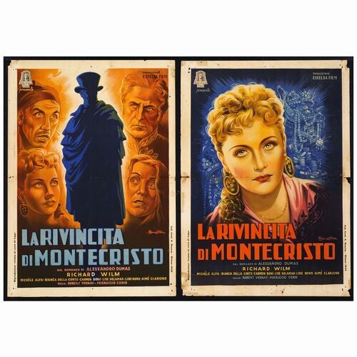 85. Italian Foglios (2) (19.5" x 27.5"); Fine- Folded ### THE COUNT OF MONTE CRISTO (1945)