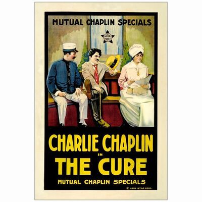 90. One Sheet (27" x 41"); Stone Litho; Good on Linen ### THE CURE (1917)