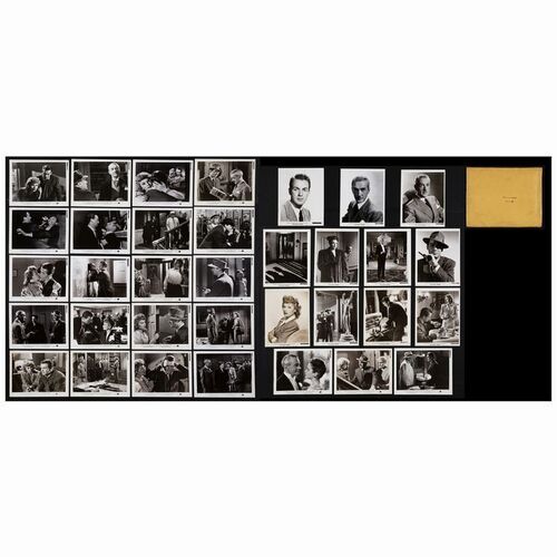 92. Single-Weight, Silver Gelatin, Vintage Photographs (34) (8" x 10"); Near Mint ### THE DARK CORNER (1946)