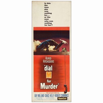 102. Insert (14" x 36"); Fine+ Rolled ### DIAL M FOR MURDER (1954)