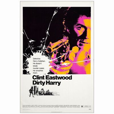 105. One Sheet (27" x 41"); Near Mint Rolled ### DIRTY HARRY (1971)