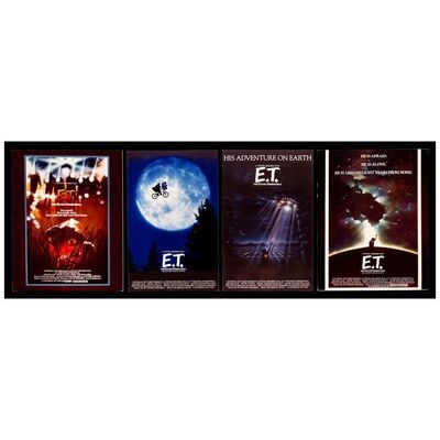 114. Printed Preliminary Concept Designs (4) (11" x 14"); Very Fine+ ### E.T. THE EXTRA-TERRESTRIAL (1982)