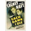 116. One Sheet (27" x 41"); Very Fine+ on Linen ### EACH DAWN I DIE (1939)