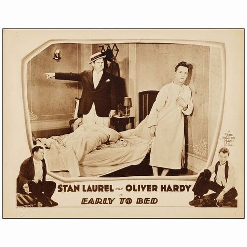 117. Lobby Card (11" x 14"); Very Fine- ### EARLY TO BED (1928)