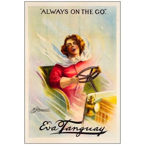 123. Personality One Sheet (28" x 41.75"); Stone Litho; Very Fine- on Linen ### EVA TANGUAY (c.1912)