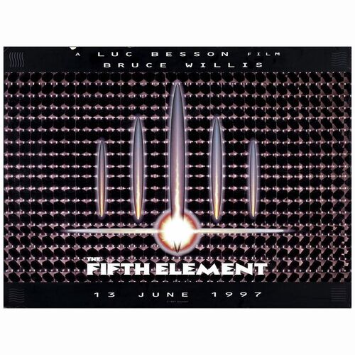 124. Holographic British Quad (30" x 40"); Advance; Fine+ ### THE FIFTH ELEMENT (1997)